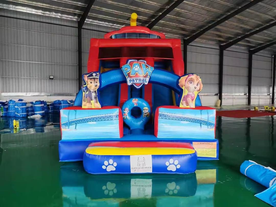 Paw Patrol Hüpfburg Rutsche